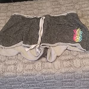 Grey pineapple shorts